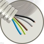 Kunststof installatiebuis, voorbedraad Snelflex 1 x 2,5 + 2 x 1,5 Kunststof installatiebuis, voorbedraad Snelflex 1 x 2,5 + 2 x 1,5